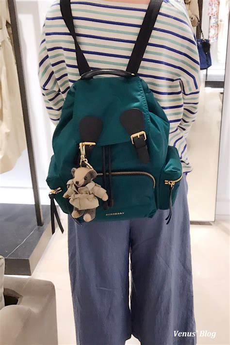 義大利威尼斯買Burberry the Rucksack軍旅後背包,台灣65折 